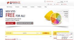 Desktop Screenshot of en.banan.cz